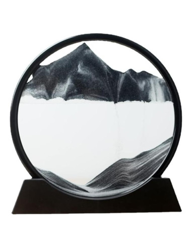 Arte de Arena en Movimiento AzureLeap 30.48 cm Negro