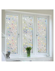 Película de Privacidad DULEIXUFHEE 60x200 cm Vinilo 3D