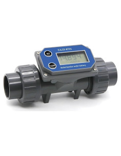 Medidor de Flujo Líquido 1" YHMMYSHX Electrónico PVC