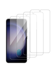 4 Protectores de Pantalla Vidrio Templado iCsapr para Galaxy S23+