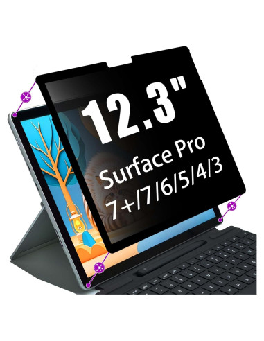 Protector de Pantalla de Privacidad Ceydebne para Surface Pro 4/5/6/7