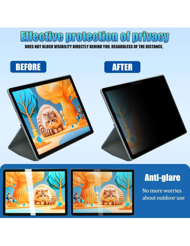 Protector de Pantalla de Privacidad Ceydebne para Surface Pro 4/5/6/7