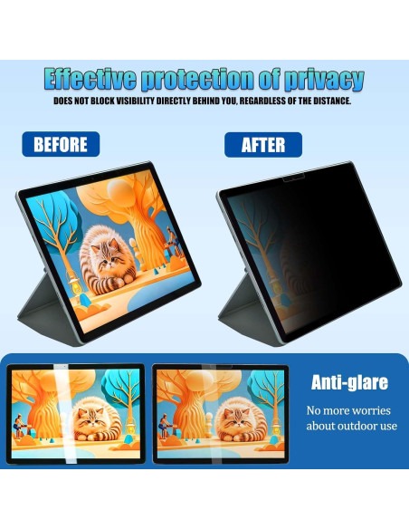 Protector de Pantalla de Privacidad Ceydebne para Surface Pro 4/5/6/7