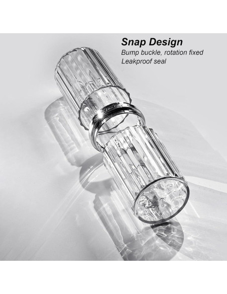 Estuches Transparentes para Cepillo y Pasta de Dientes FQDGTFA