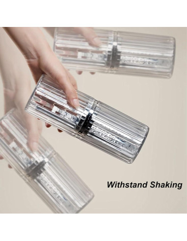 Estuches Transparentes para Cepillo y Pasta de Dientes FQDGTFA