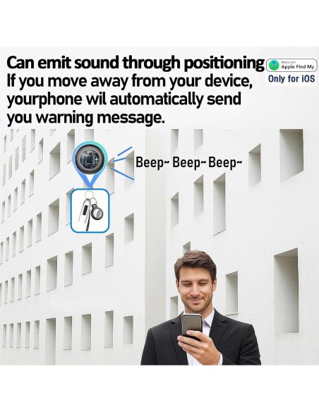 Etiqueta de Seguimiento Tukio Lucid GPS para iOS - 1 Pack