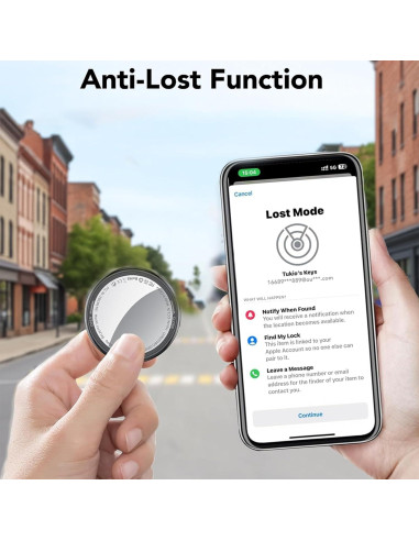 Etiqueta de Seguimiento Tukio Lucid GPS para iOS - 1 Pack
