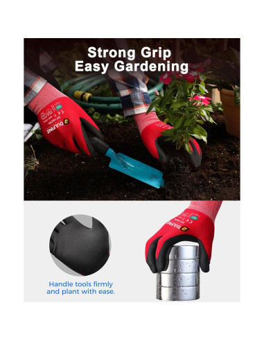 Guantes de Trabajo DULFINE Nitrilo Microespuma Azul 12 Pares