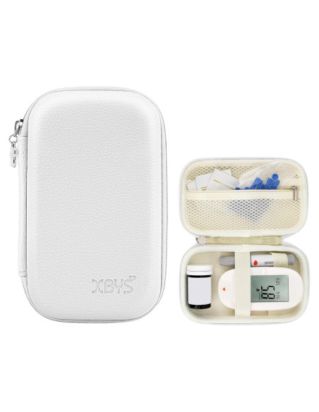 Funda Dura para Monitor Diabético Linpr Mediana Blanca