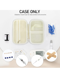 Funda Dura para Monitor Diabético Linpr Mediana Blanca 2