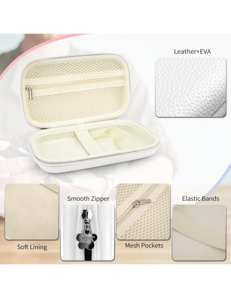 Funda Dura para Monitor Diabético Linpr Mediana Blanca