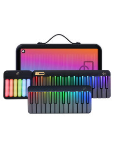 Teclado Piano Inteligente PopuPiano 59 Teclas LED MIDI