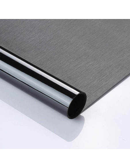 Película para Ventana Mikomer 89x200 cm Negra Opaca Anti UV