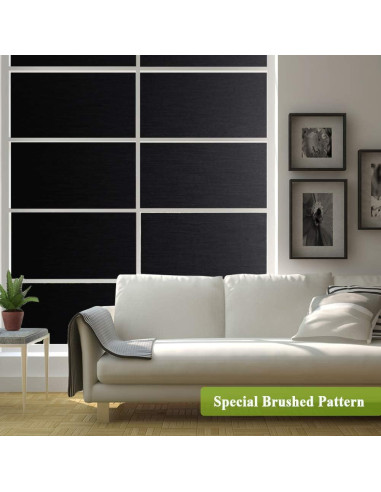 Película para Ventana Mikomer 89x200 cm Negra Opaca Anti UV