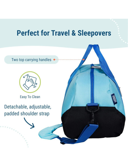 Bolsa de viaje Wildkin para niños Aqua 45.7x22.9x22.9 cm
