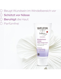 Crema para Pañales Weleda Baby White Mallow 50 ml Sin Fragancia 2