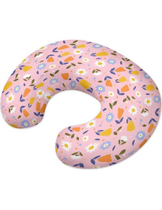 Funda de Almohada de Lactancia Suave y Transpirable - Flores 2