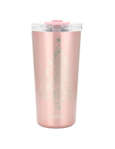Vaso Aislado de Acero Inoxidable Drinco 20oz Rosa Oro