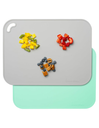 Set de 2 Manteles de Silicona UpwardBaby Antideslizantes