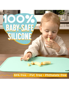 Set de 2 Manteles de Silicona UpwardBaby Antideslizantes 2