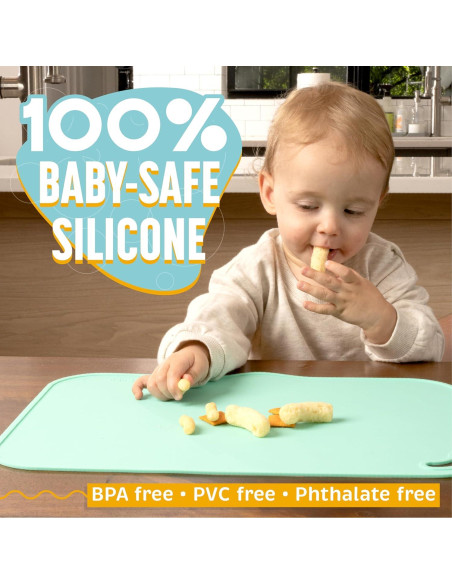 Set de 2 Manteles de Silicona UpwardBaby Antideslizantes
