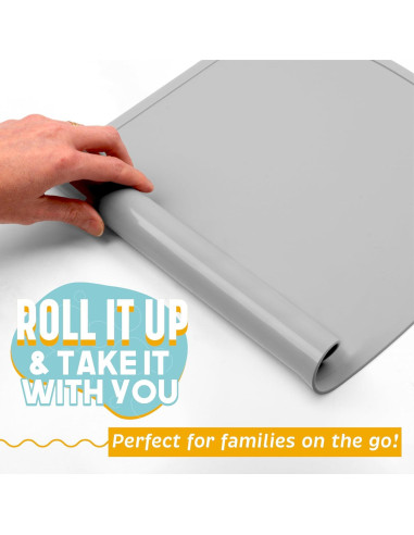 Set de 2 Manteles de Silicona UpwardBaby Antideslizantes