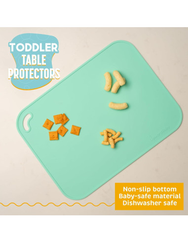 Set de 2 Manteles de Silicona UpwardBaby Antideslizantes