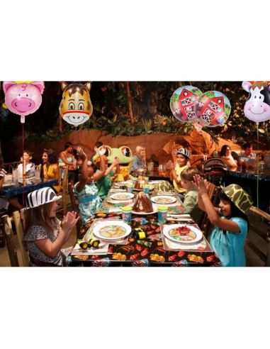 36 Piezas Suministros Fiesta Temática Granja WIDELL - Decoración