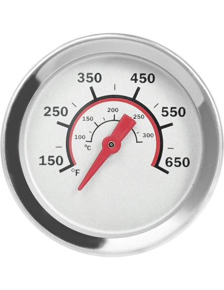 Medidor de Temperatura de Tapa PETKAO 1.8" para Parrilla Charbroil