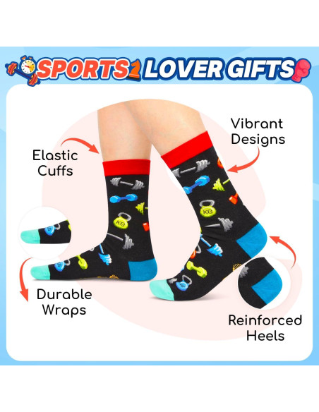 Calcetines de Levantamiento de Pesas HAPPYPOP - Regalos Fitness