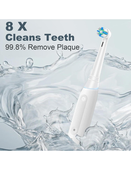 6 Cabezas de Repuesto Oral B IO Compatibles - Negro