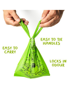 Bolsas Compostables para Mascotas Planet Poop - 60 Unidades 2