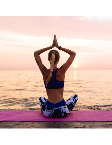 4 Bandas Trenzadas Espirales HJZHII 64cm Multicolor para Cabello