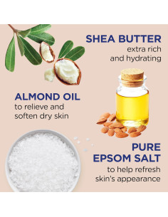 Baño Espumoso Dr Teal con Sal de Epsom y Manteca de Karité 1008 ml 2