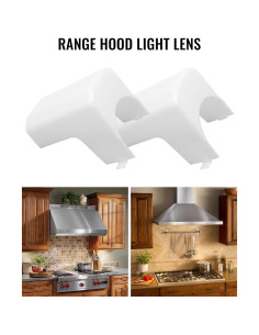 Cubierta de Lente de Luz de Campana Tavaski 2 Unidades 2