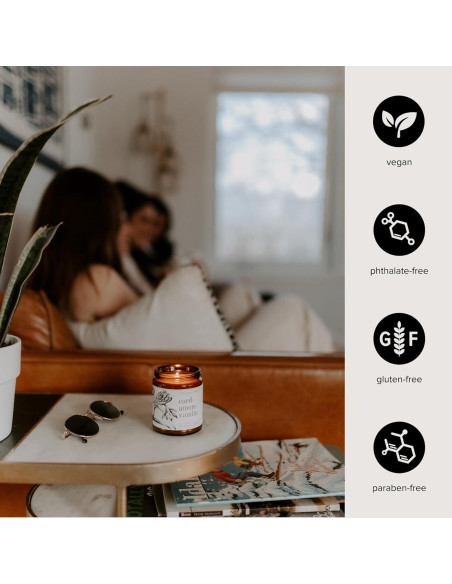 Vela de Cera de Soja Pura Broken Top 255 g Cardamomo Vainilla