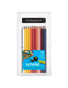 Lápices de Colores Prismacolor Scholar 24 Piezas Artísticas