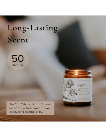 Vela de Cera de Soja Pura Broken Top 255 g Cardamomo Vainilla