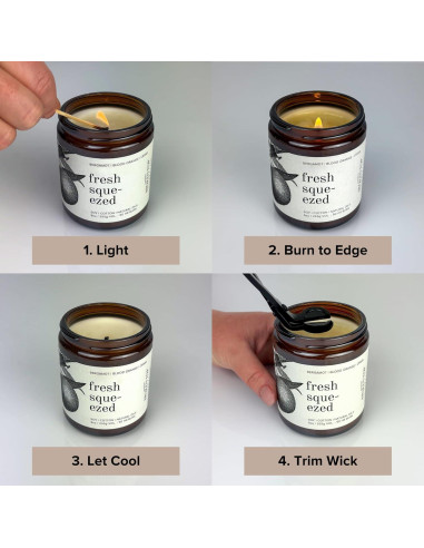 Vela de Cera de Soja Pura Broken Top 255 g Cardamomo Vainilla