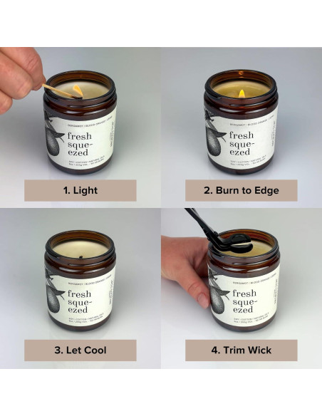 Vela de Cera de Soja Pura Broken Top 255 g Cardamomo Vainilla