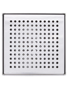 Drenaje Lineal de Ducha B&K Acero Inoxidable 17.78x10.16 cm