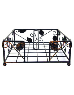 Soporte de Servilletas de Hierro Rústico Maypes con Brazo Pivotante