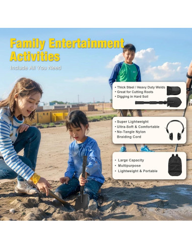 Detector de Metales YELLOW JACKET ASM-55 Ajustable IP65