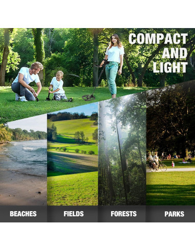 Detector de Metales YELLOW JACKET ASM-55 Ajustable IP65