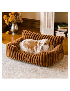 Cama para Perros MEWOOFUN Marrón 76.2x53.3x30.5 cm