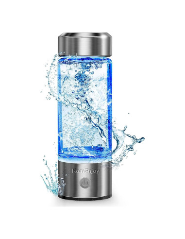 Botella de Agua de Hidrógeno HomEnjoy 414ml Portátil Recargable