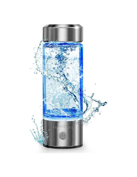 Botella de Agua de Hidrógeno HomEnjoy 414ml Portátil Recargable
