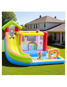 Castillo Inflable JoySheng con Piscina de Pelotas 330x300cm