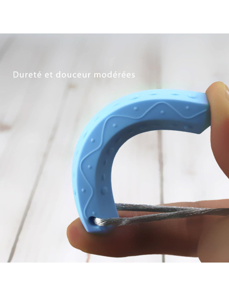 Collares Masticables Sensitivos para Niños - 10 Paquetes de Silicona