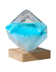 Estación Meteorológica de Cristal de Tormenta XJKLBYQ 11x11x14cm